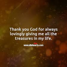 Thank You God Quotes With Images Idlehearts