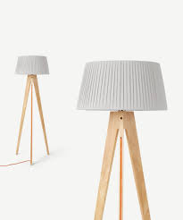 Shop the best uk selection of tripod floor lamps on furnish.co.uk, the luxury home interiors marketplace. Miller Tripod Floor Lamp Natural Wood And Orange Made Com