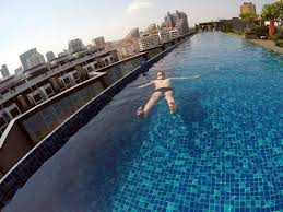 Skyroof Pool Picture Of Holiday Inn Express Singapore Clarke Quay Sg Clean Tripadvisor