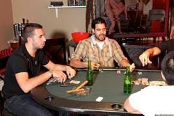 Casino poker pair aces card golden dollar coins. Vipergirls