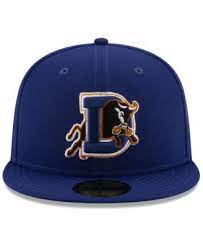 New Era Durham Bulls League Patch 59fifty Fitted Cap Blue 7 New Era Sports Fan Shop Macys Fashion