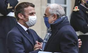 Emmanuel macron was elected as france's new president in the french election on sunday may 7. France S Macron Blames His Covid 19 On Negligence Bad Luck