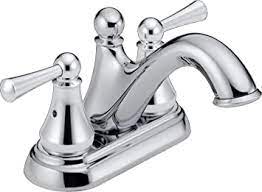 Browse a wide array of bathroom faucets for your bathroom sink from the delta faucet collection of single and two handle products. Delta Faucet Haywood Centerset Bathroom Faucet Chrome Bathroom Sink Faucet Drain Assembly Chrome 25999lf Amazon Com