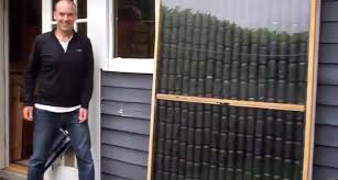 diy solar air heater from old soda cans