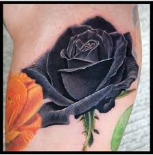 Modele Tatouage Rose Noire 27 12 2016 Black Rose Tattoos Dark Roses Tattoo Rose Tattoos For Men