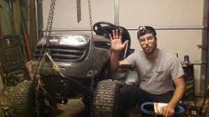 T130 42 in 18 5 hp automatic riding mower cmxgram1130038. Lt2000 Drive Belt Install How To Youtube