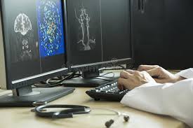 Anatomy of a computer virus. Doctor Using Desktop Computer In Medical Office Stock Photo Image Of Care Mouse 142074848