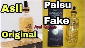 Since then, it has earned its unique place in the field of professional cosmetology. 24k Goldzan Ampoule 99 9 Pure Gold Original Asli Vs Fake Palsu Inilah Cara Membedakannya Youtube