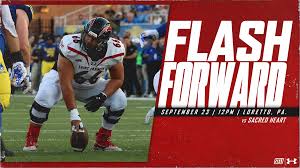 Football Prepares to Host Sacred Heart in Conference Opener