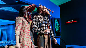 Beetlejuice's scene in scary movie 2. How The I Like Scary Movies Art Installation Reimagines The Shining Beetlejuice And More Nerdist