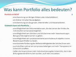 Maybe you would like to learn more about one of these? Portfolioarbeit In Der Schule Ppt Video Online Herunterladen