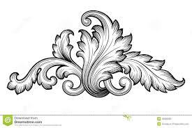Perfect for your designs that require floral graphics. Vintage Baroque Floral Scroll Set Ornament Vector Baroque Frames Baroque Ornament Baroque
