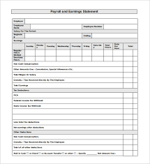 Payroll Templates 14 Printable Word Excel Formats Samples Forms Payroll Template Statement Template Payroll