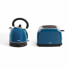 Livoo Dod136b Set Petit Dejeuner Vintage Bouilloire Electrique Grille Pain Bleu Achat Vente Bouilloire Electrique Cdiscount