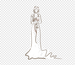 Bestellen sie brautkleider jetzt online bei p&c. Frau Tragt Kleid Illustration Brautkleid Braut Silhouette Hochzeit Kunstwerk Silhouette Adobe Illustrator Kunst Kunstwerk Png Pngwing