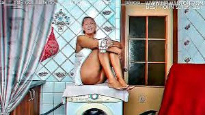 Mature European Beauty Lukerya Shows Off Her Natural Assets In The Kitchen  - XXXBP