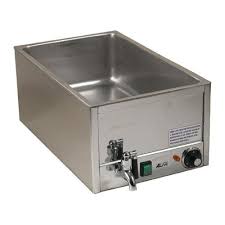Selva commercial countertop food warmer. Alfa Fw9000 Single Countertop Food Warmer With Spigot Etundra