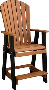 Amish Made Poly Counter Chair Outdoor Furniture Chairs Pub Chairs Contemporary Adirondack Chairs