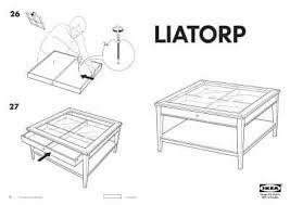 Liatorp white, glass, coffee table, 93x93 cm. Ikea Liatorp Coffee Table 37x37 Furniture Download User Guide For Free 5141 Manual Guru