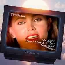 Heaven Is A Place On Earth  https://www.tv80s.com/belinda-carlisle/heaven-is-a-place-on-earth/ Belinda  Carlisle soared to solo superstardom with 'Heaven Is a Place