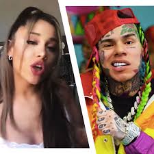 The man's face is revealed briefly during the final title screen. Tekashi69 Ariana Grande Bieber Feud Over Billboard No 1