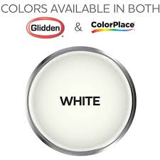 Color place paint colors chart. Colorplace Ready To Use Interior Paint White 1 Gallon Satin Walmart Com Walmart Com