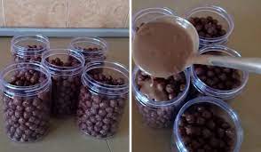 .with thick cream & choco chips. Choco Jar Leleh Lama Tak Merasa Jika Teringin Ni Cara Buatnya Keluarga