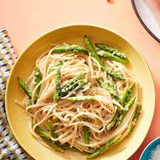 Lemon Chile Linguine With Asparagus Recipe Recipes Pasta Dishes Food Network Recipes