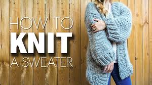 Develop your skills further by learning how to increase and. We Are Knitters Simone Cardigan Steps To Knit A Sweater Youtube