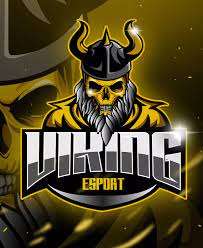 Viking Mascot Esport Logo Template Ai Eps Viking Logo Sports Logo Inspiration Game Logo Design
