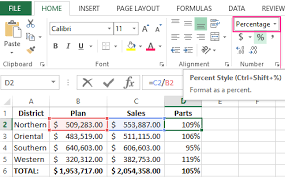 Calculate the total marks obtained by the students. Percentage Of The Plan Implementation By Formula In Excel