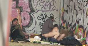 Homeless orgy