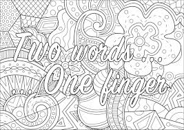 Welcome to coloringpages101.com site with free coloring pages for kids on this site. Swear Word Coloring Pages App Book Free For Adults Movie Sarcastic Printable Damn Funny Crafts Golfrealestateonline