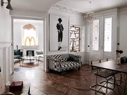 Visite Privee Chez Blanche Et Vincent Paris Billie Blanket Deco Appartement Decoration Chic Parisienne Appartement