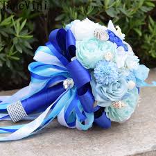 Maybe you would like to learn more about one of these? Janevini Beach Wedding Blue Bouquet Crystal Rhinestones Starfish Conch Shell Royal Blue Peony Bride Rose Flowers Bridal Bouquets Buy At The Price Of 38 21 In Aliexpress Com Imall Com