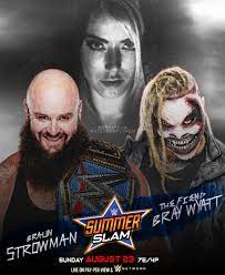 This was a fine match. Braun Strowman Vs Bray Wyatt Summerslam Poster By Berkaycan On Deviantart