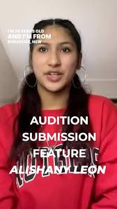 📣Coming at you with yet another audition submission feature from Ms.  Alishany Leon! It’s our mission to give talented athletes like her an  opportunity to shine. Let’s hear it for Alishany!, ...