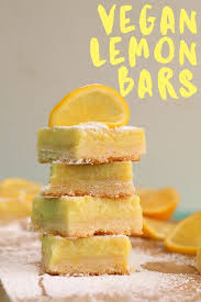 These Vegan Lemon Bars Are Made With A Buttery Shortbread Crust And Filled With An Easy Meyer Lemon Curd Vegan Lemon Bars Vegan Dessert Recipes Vegan Desserts