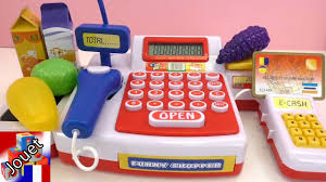 Pour ce qui est le coffre à jouet caisse de rangement par 3 sprouts sera le grand complice de votre enfant pour ranger. Caisse Enregistreuse Jouet Caisse De Supermarche Avec Le Scanner Funny Shopper La Caisse Youtube