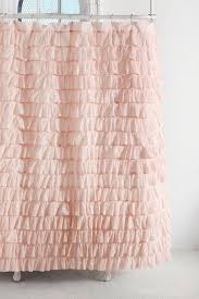 Waterfall Ruffle Shower Curtain Ruffle Shower Curtains Pink Shower Curtains Urban Outfitters Curtains