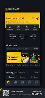 Track your ethereum wallet holdings, nft portfolio and defi. Binance On Twitter Binance Ios V2 6 0 Is Now Live Android App V1 17 0 Is Rolling Out And Live For Some People Apparently If You Take A Screenshot Of Your Binance App And Save