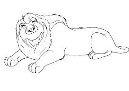 King mufasa coloring pages for kids lion kingdownload printable cartoon coloring pagesdisney the lion kinglion king characterslion king coloring pagesmufasa lion king coloring. Happy Mufasa Razukraski Com