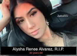 TRAGIC ACCIDENT IN ALAMO 20-year-old Alysha Renee Alvarez of San Juan died  at the scene of an accident