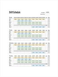 At the end of each week, all crews move down to the next week in the cycle (or return to week 1). 16 Shift Schedule Examples In Pdf Google Docs Google Sheets Excel Ms Word Numbers Pages Examples