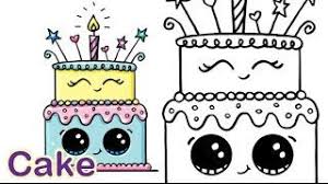 Cute Drawing Videos Draw So Cute Kawaii Drawings Cute Drawings Cake Drawing
