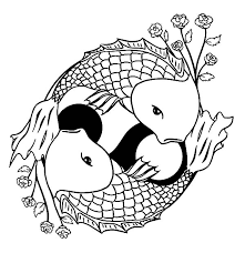 Use these images to quickly print coloring pages. Two Koi Fish Formed Yin Yang Sign Coloring Pages Download Print Online Coloring Pages For Free Color Nimbus