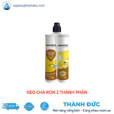 Keo chà ron Webercolor shine hai thành phần - Xây dựng Thành Đức