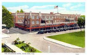 The Jacaranda Hotel Avon Park Fl 1920s Post Card Of The Hotel Avon Park Florida Hotels Florida Travel Destinations