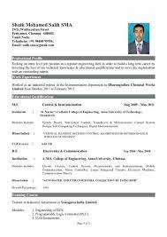 Sample Resume For Freshers Engineers Download Instrument Engineer Sample Resume Fresher Resume Resume Format For Freshers Best Resume Format Engineering Resume