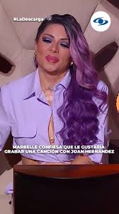Marbelle confiesa que le gustaría grabar una canción con Joan Hernández |  Facebook